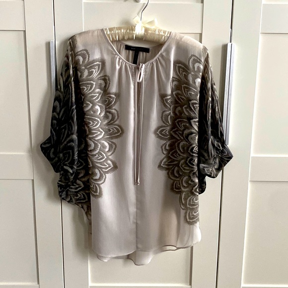 BCBG Maxazria Sheer Blouse Size: XXS - Picture 1 of 6